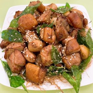 Dê áp chảo