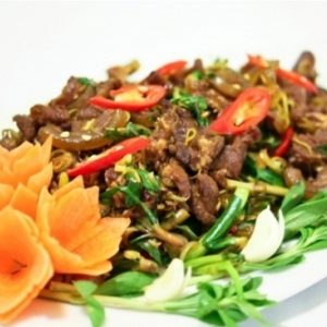 Nầm dê nướng