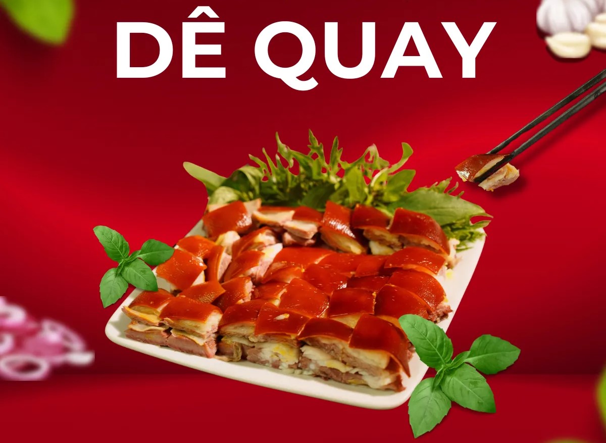 các món dê ngon ở ninh bình - Dê quay