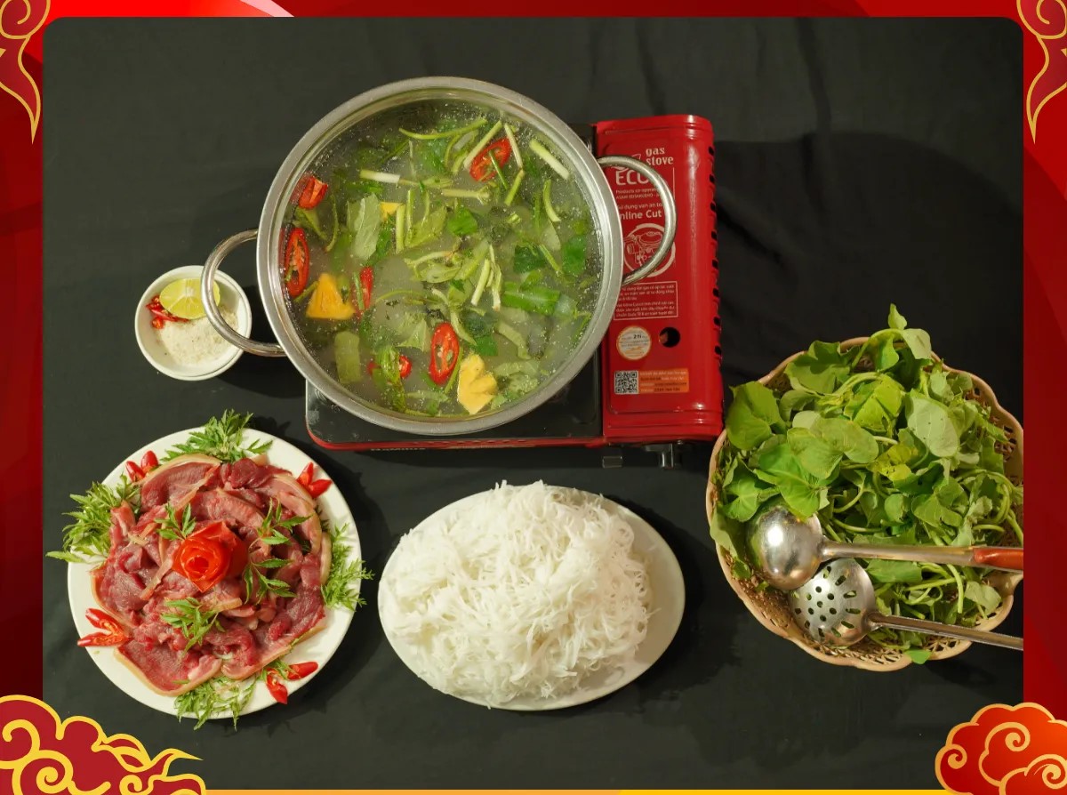 các món dê ngon ở ninh bình - Lẩu dê