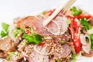 cách làm món tái dê ninh bình