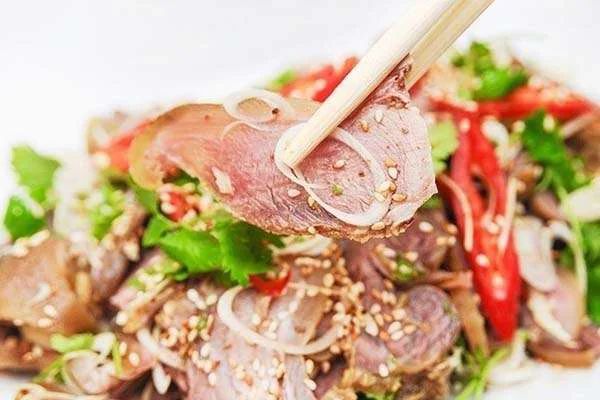 cách làm món tái dê ninh bình