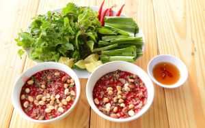 tiết canh dê