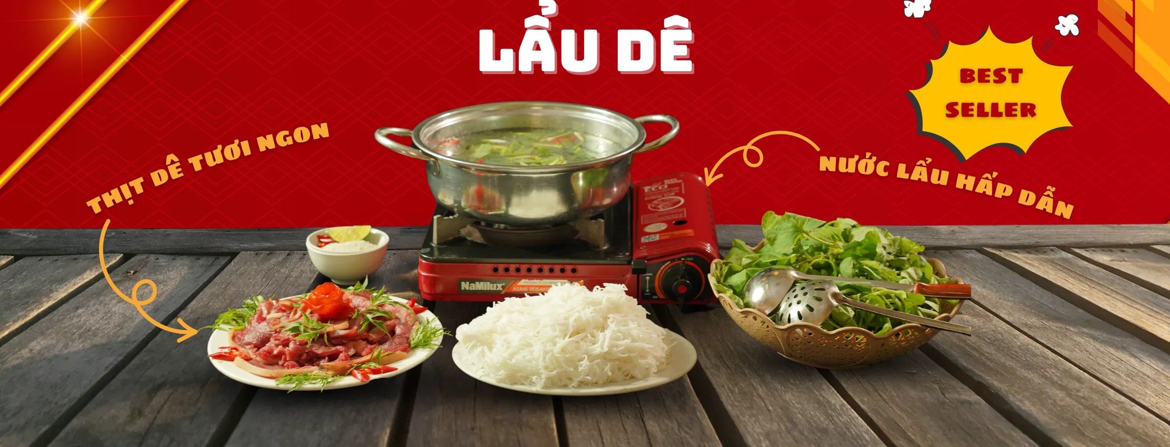 cách làm lẩu dê ninh bình