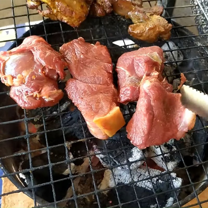 dê nướng mọi